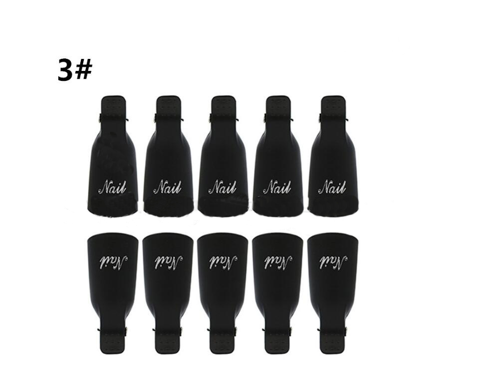 Reusable Gel Nail Polish Removal Clips