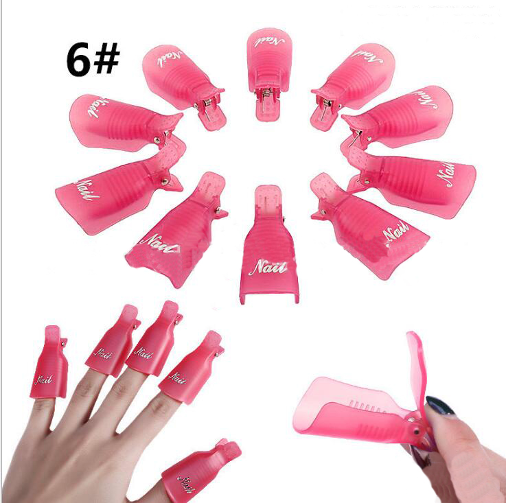 Gel Nail Polish Remover Clips - view 10