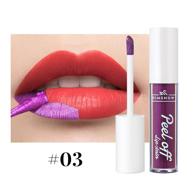6 Colors Peel Off Lip Gloss - Waterproof Velvet Liquid - view 5