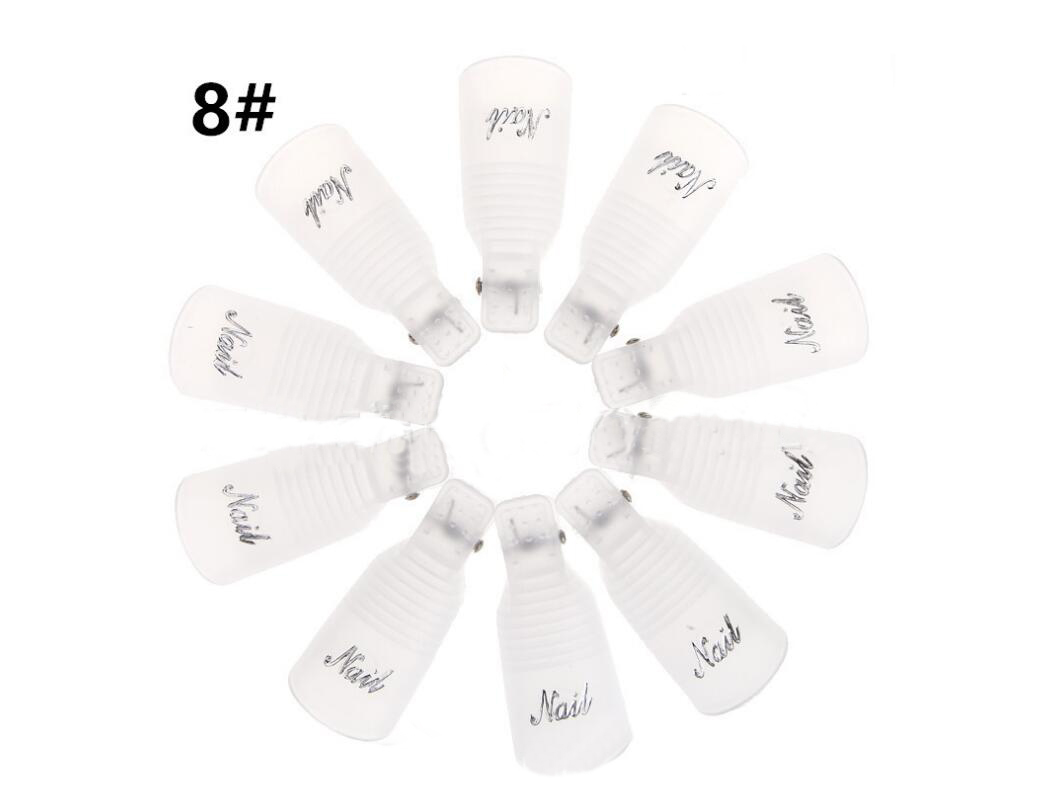 Reusable Gel Nail Polish Removal Clips